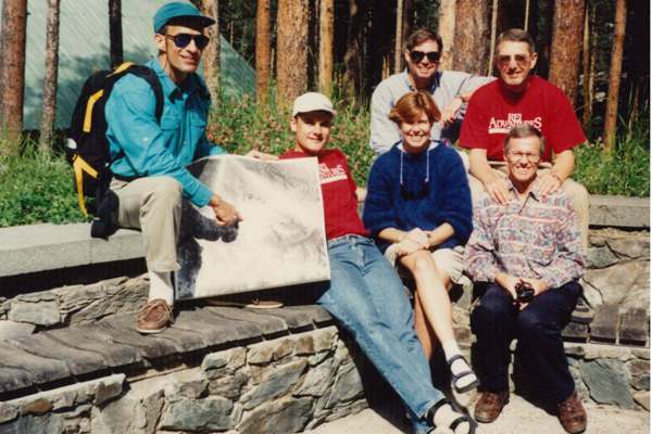 A group photo before leaving the Baksan valley